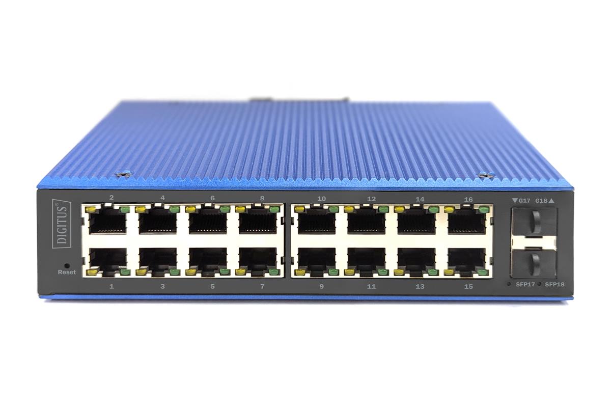 EU Product - Switch 16+2-Port L2 managed  Gigabit Ethernet PoE thumbnail