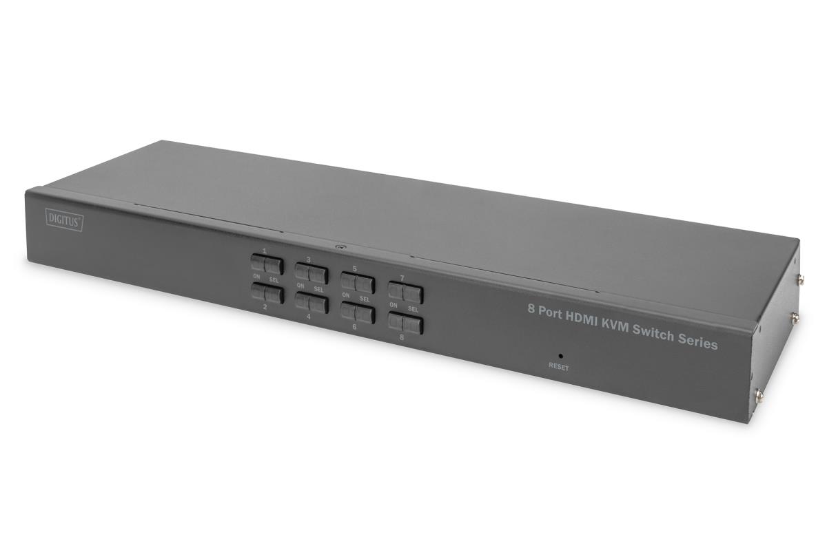 EU Product - KVM-Switch, 8-Port, Single-Display, 4K, HDMI thumbnail