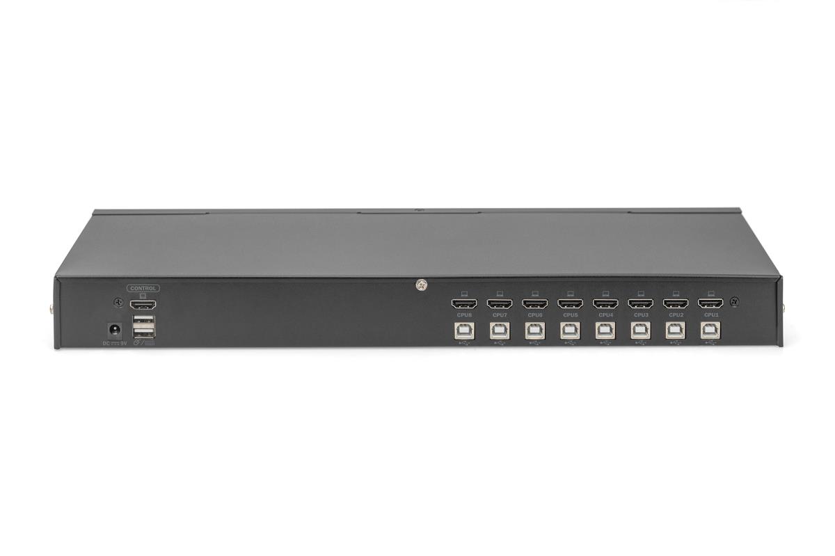 EU Product - KVM-Switch, 8-Port, Single-Display, 4K, HDMI thumbnail