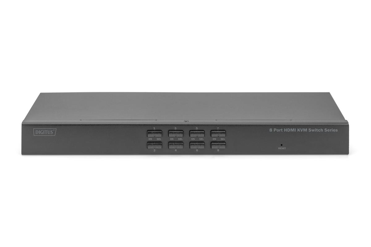 EU Product - KVM-Switch, 8-Port, Single-Display, 4K, HDMI thumbnail