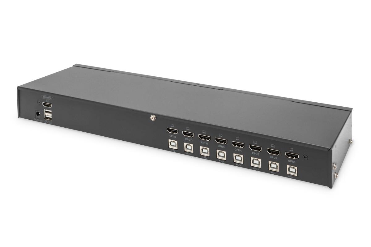 EU Product - KVM-Switch, 8-Port, Single-Display, 4K, HDMI thumbnail