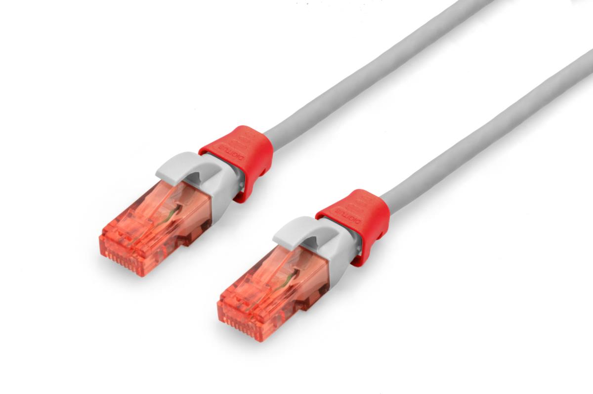 EU Product - Farbclips f�r Patchkabel RJ45 100 St�ck rot thumbnail