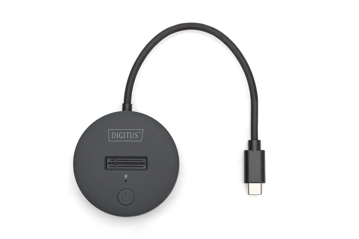 EU Product - Dockingstation USB-C 3.2 -> NVMe/M2 SATA SSD schwarz thumbnail