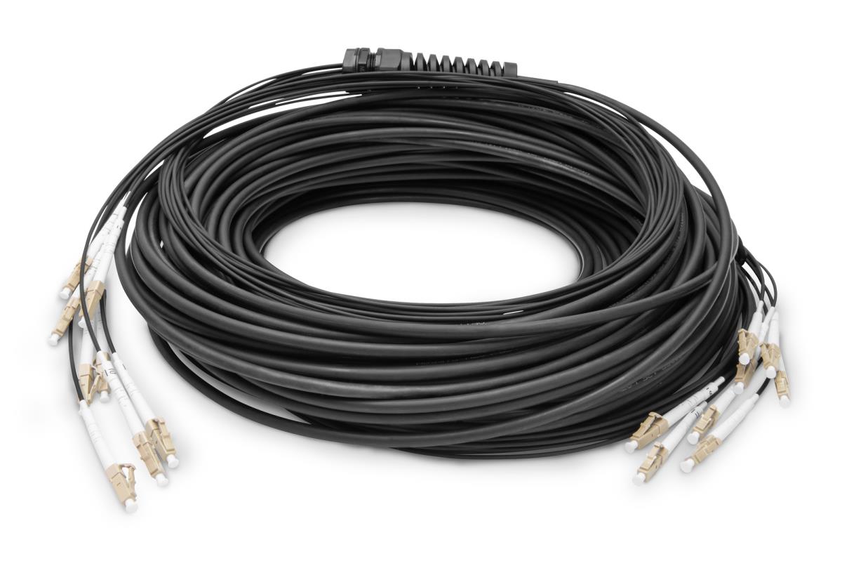 EU Product - LWL Patchkabel LC->UPC 50m  Vorkonfektioniert OM4 8 thumbnail