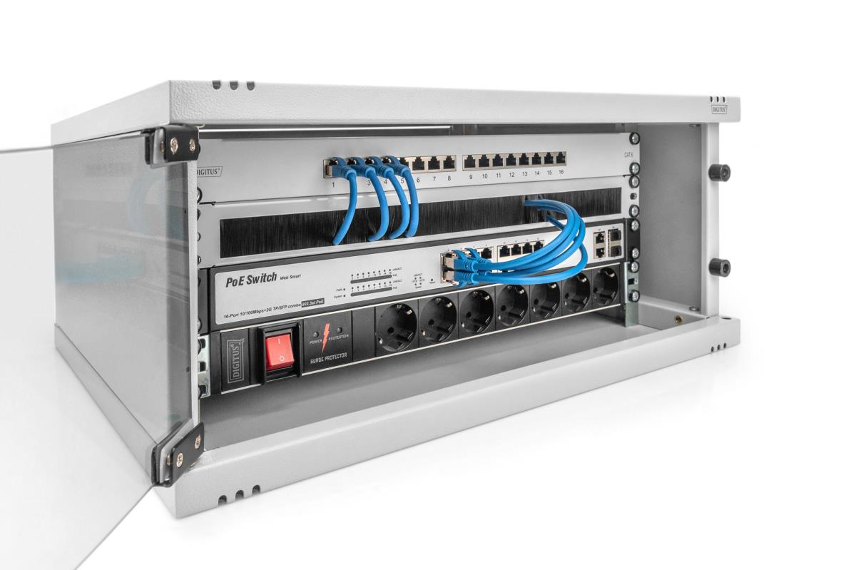 4U RACK UNMOUNTED GLASS GREY thumbnail