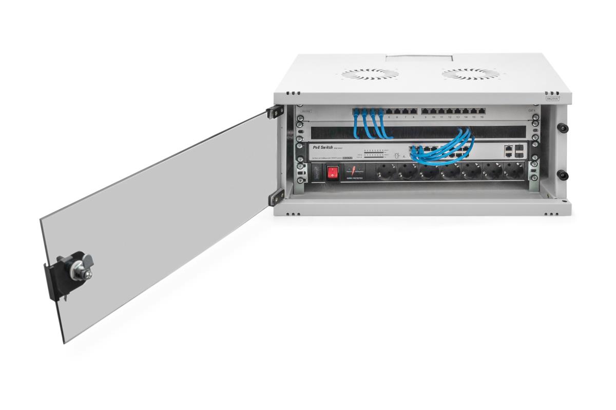 4U RACK UNMOUNTED GLASS GREY thumbnail