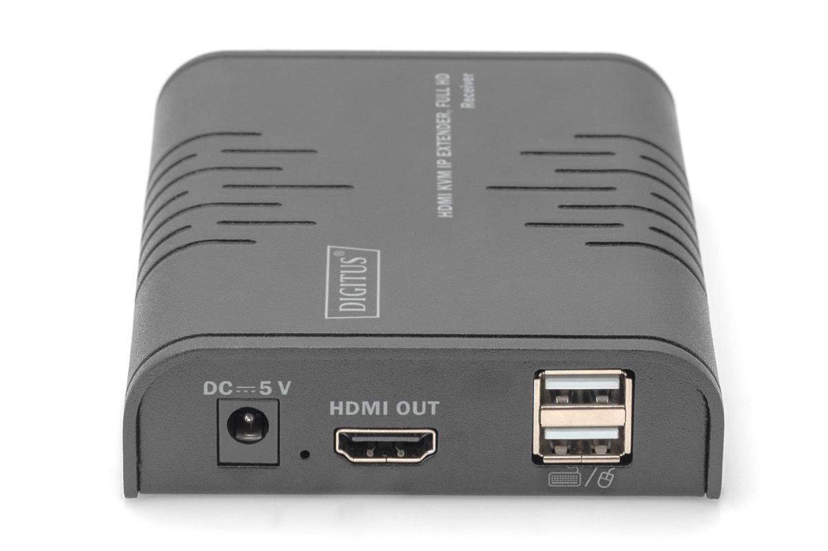 EU Product - HDMI KVM IP Extender Receiver, Full HD 1,2m Kabel thumbnail