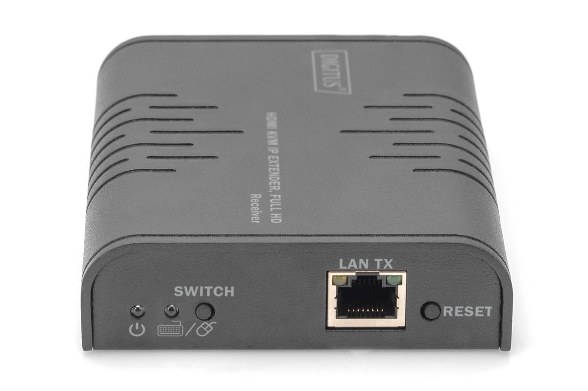 EU Product - HDMI KVM IP Extender Receiver, Full HD 1,2m Kabel thumbnail