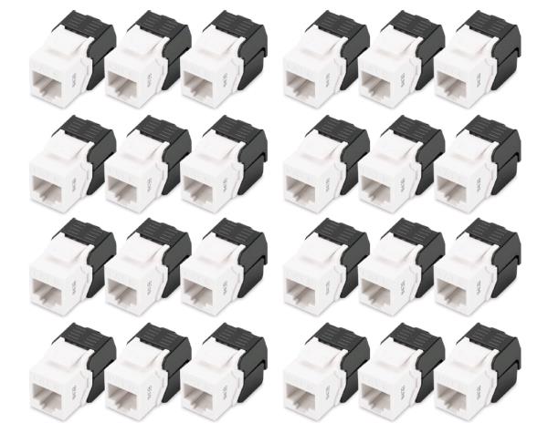 CAT6 KEYSTONE JACK UNSHIELDED X24 thumbnail