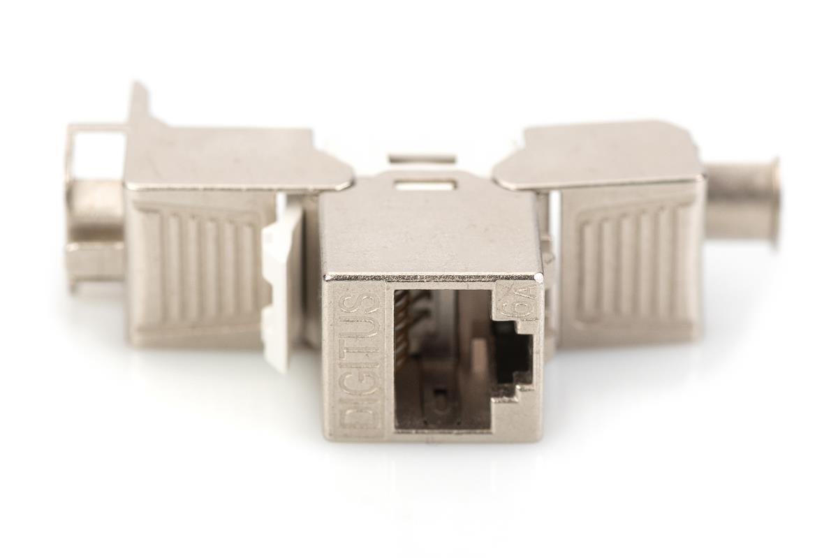 EU Product - Keystone Jack Cat6A/RJ45->LSA geschirmt 500MHz   4St thumbnail
