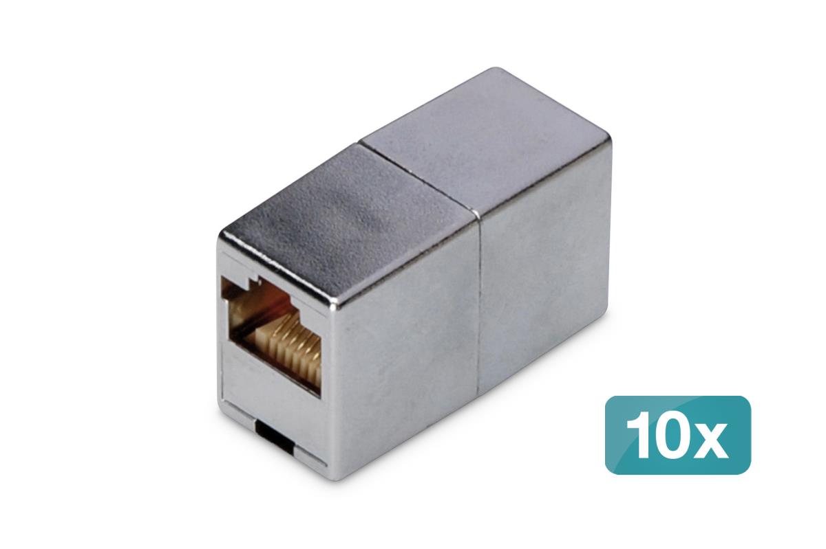 EU Product - Modular Kupplung RJ45 CAT 5e, Klasse D, 10 St�ck thumbnail