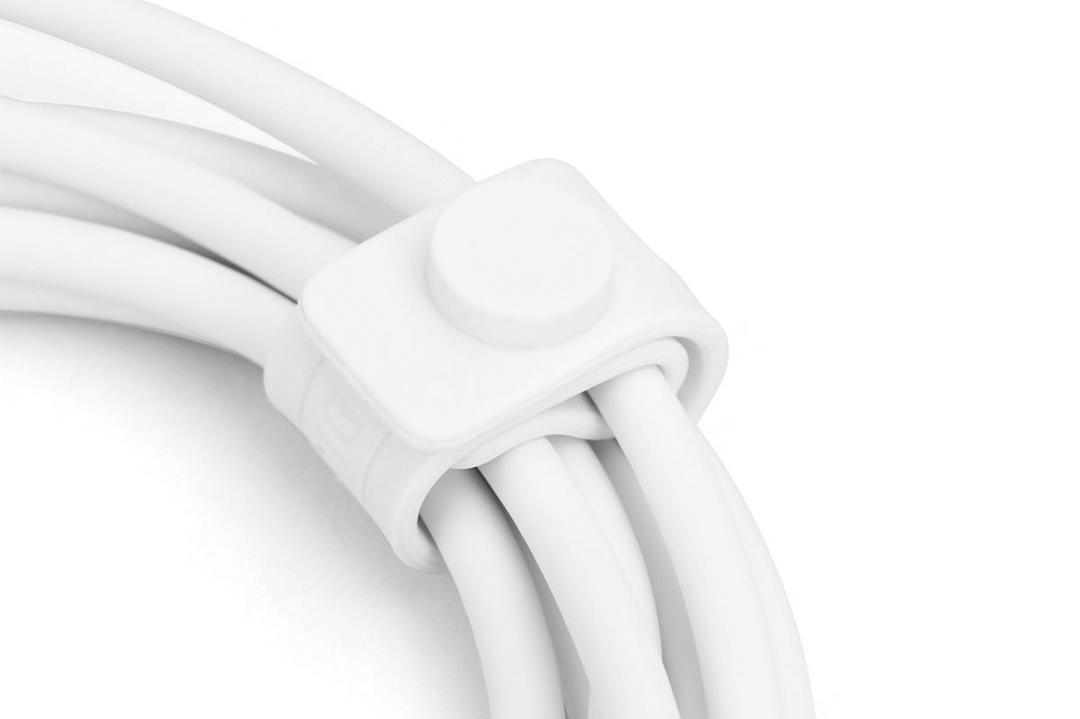 EU Product - Lightning silicone connection cable, USB-A - Lightning 0.5m, white thumbnail