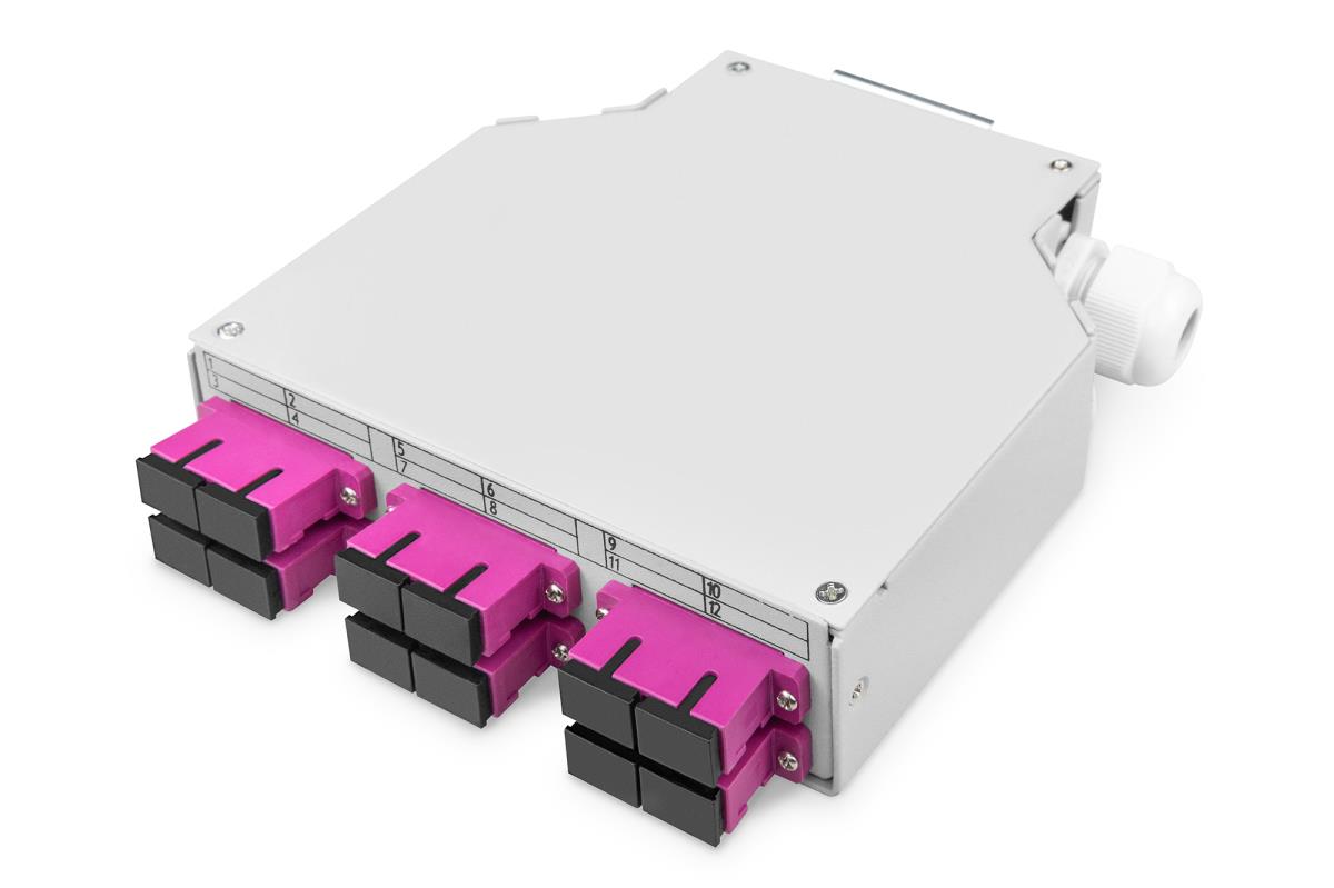 EU Product - LWL Hutschienenbox,  MM-OM4, best�ckt mit SC-Adapter thumbnail