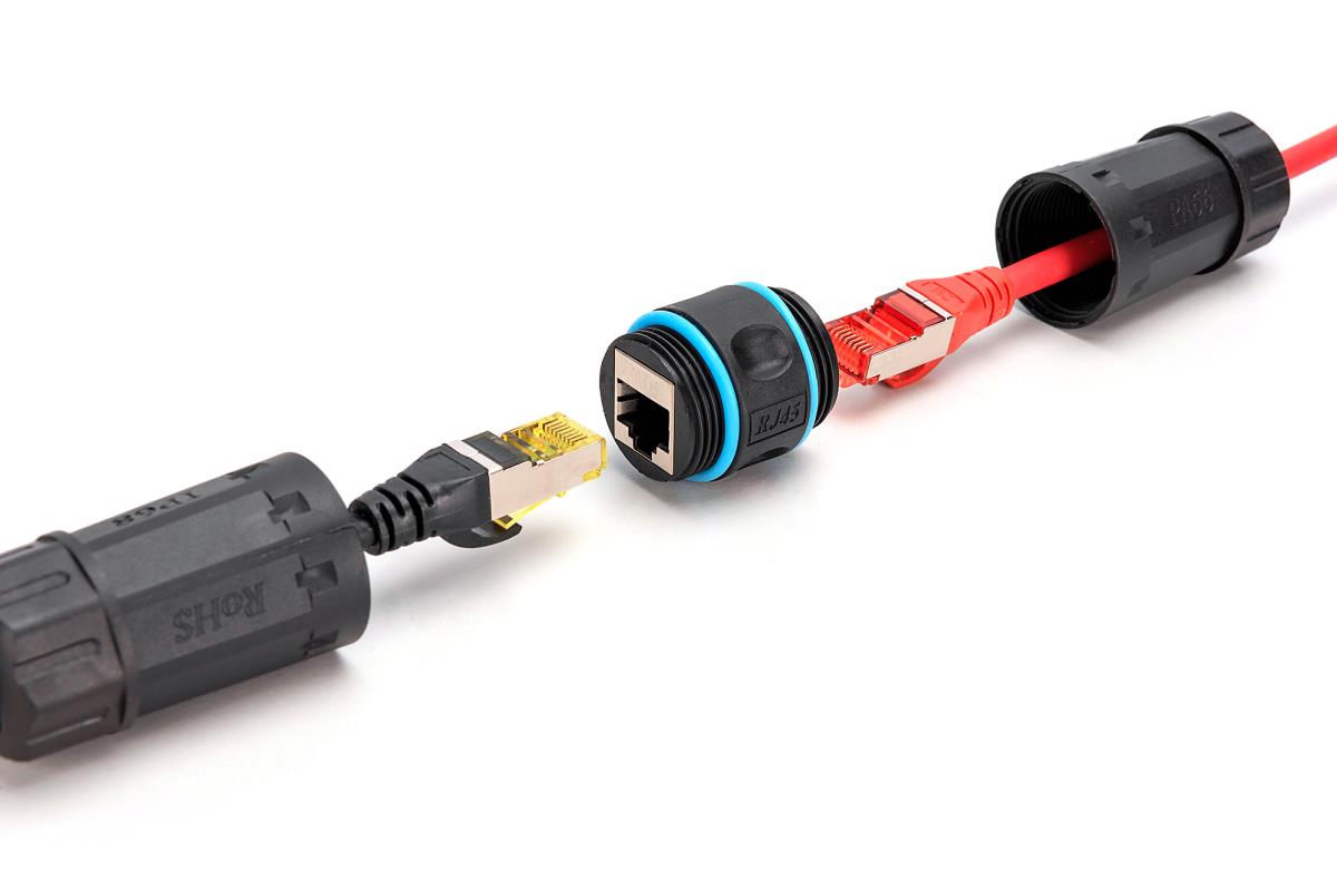 EU Product - Au�enanschluss Patchkabel CAT6A Verbinder RJ45->RJ45 thumbnail