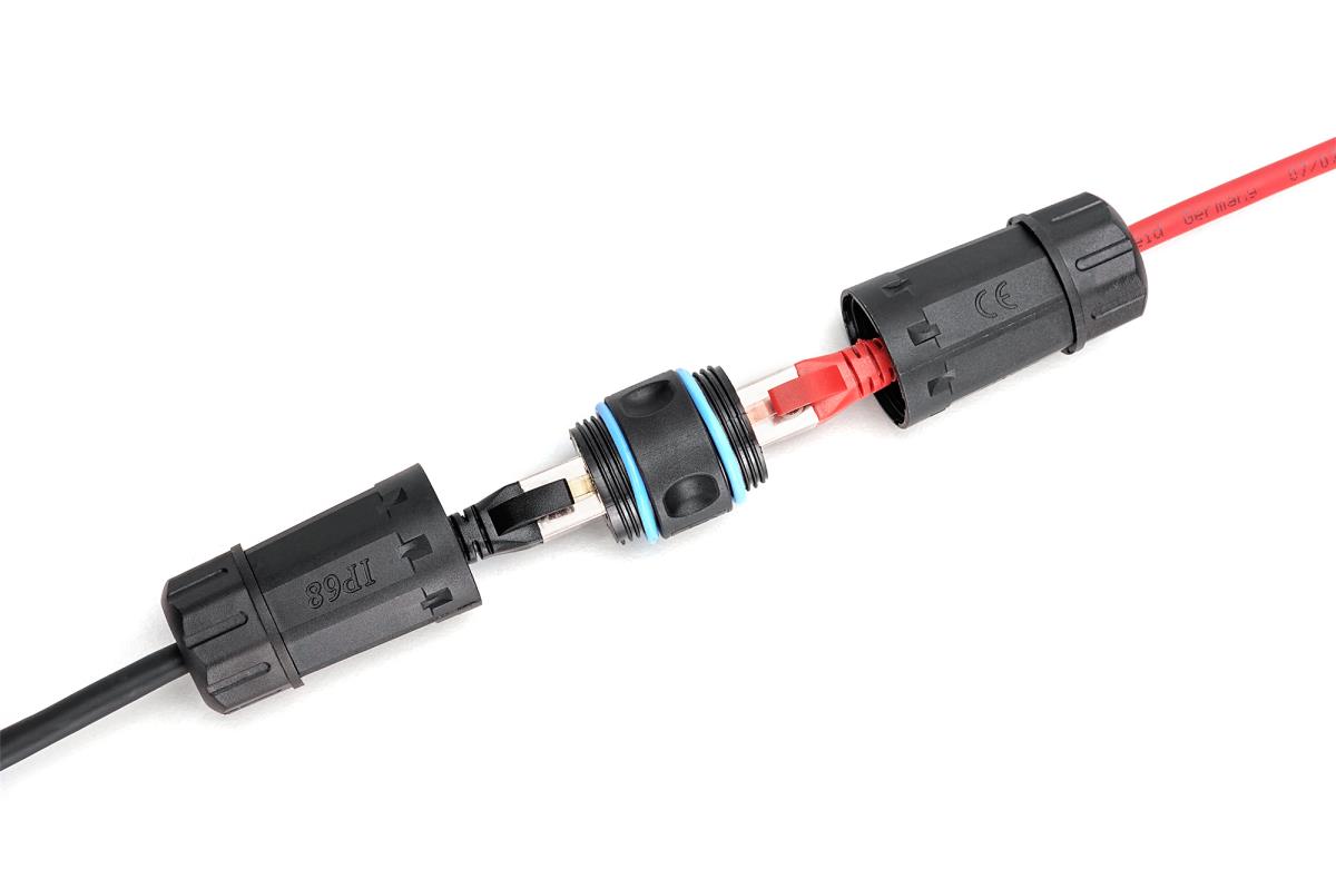 EU Product - Au�enanschluss Patchkabel CAT6A Verbinder RJ45->RJ45 thumbnail