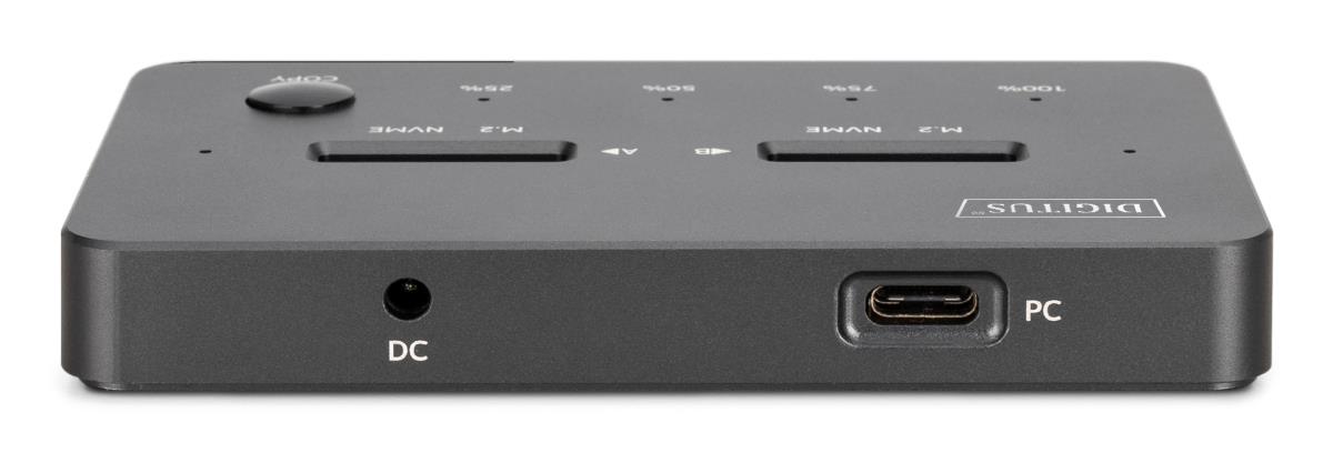 EU Product - USB M.2 NVMe Klonstation, SSD, USB3.1 Typ-C thumbnail