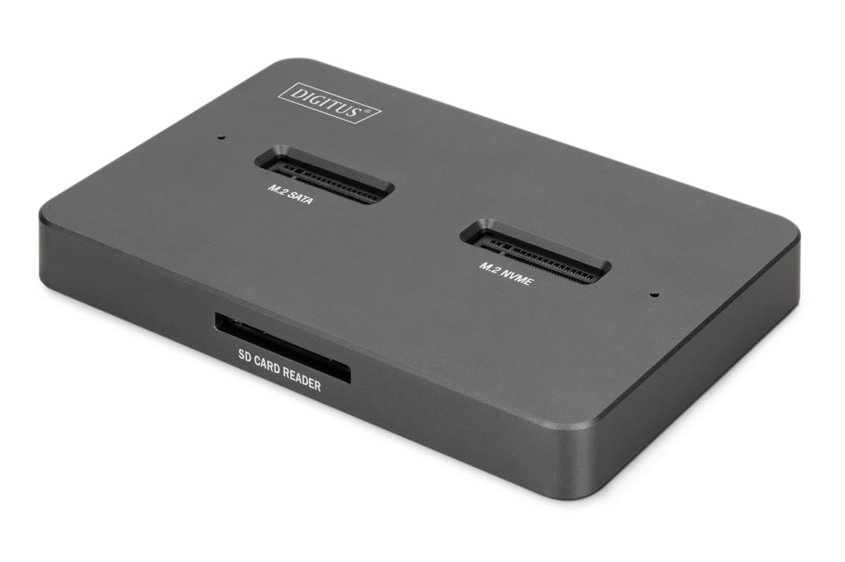 EU Product - Docking USB-C->NVMe SSD,SATA SSD, SD thumbnail