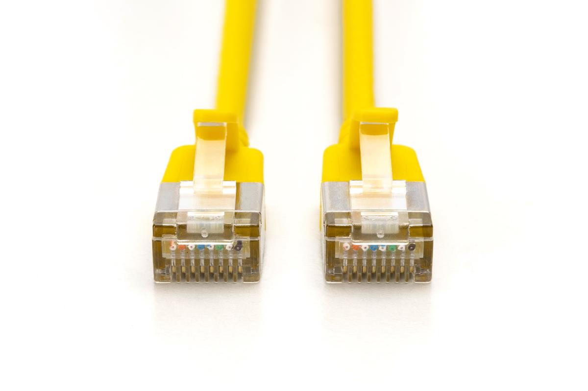 EU Product - Patchkabel CAT 6A F/FTP Slim 2,00m gelb thumbnail