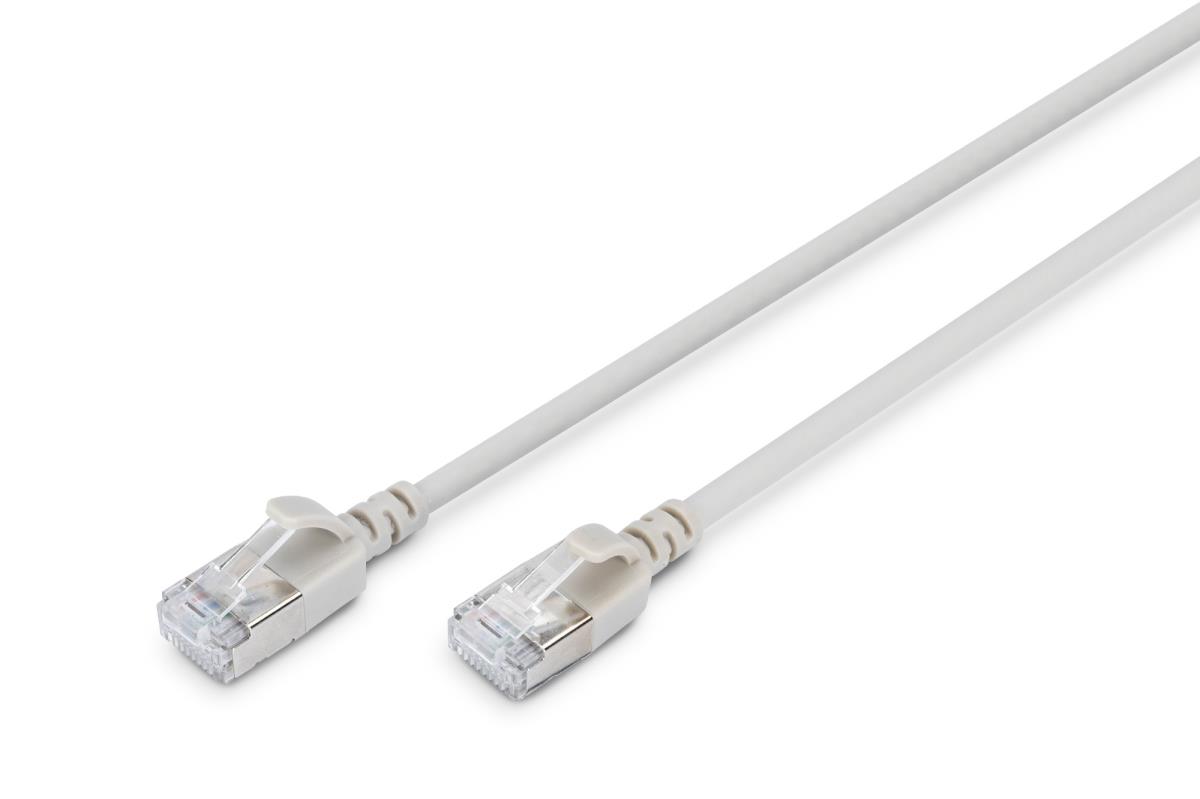 EU Product - Patchkabel CAT 6A F/FTP Slim 5,00m grau thumbnail