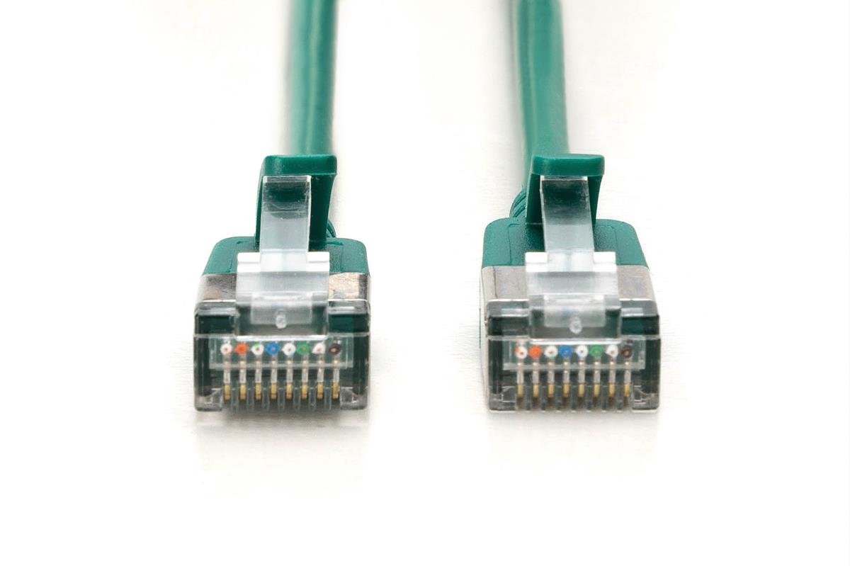 EU Product - Patchkabel CAT 6A F/FTP Slim 5,00m gr�n thumbnail