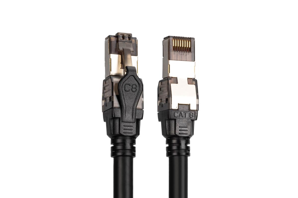 EU Product - Patchkabel CAT 8.1 S/FTP 2,00m schwarz thumbnail