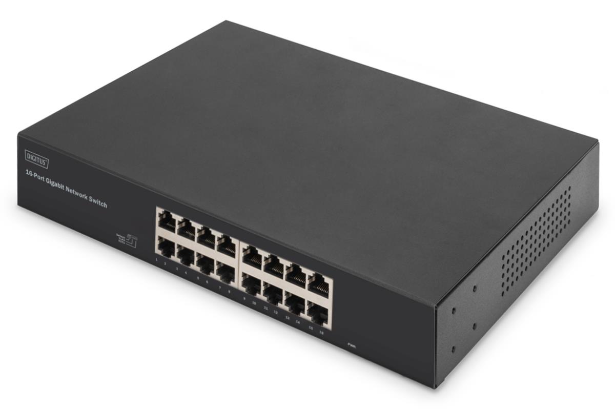 EU Product - Switch 16-Port Gigabit, 19