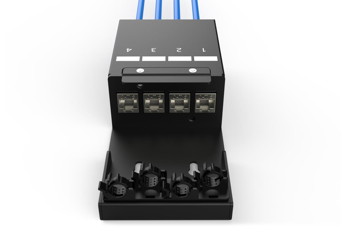 EU Product - Konsolidierungspunkt-Box 4Ports Keystone Module thumbnail