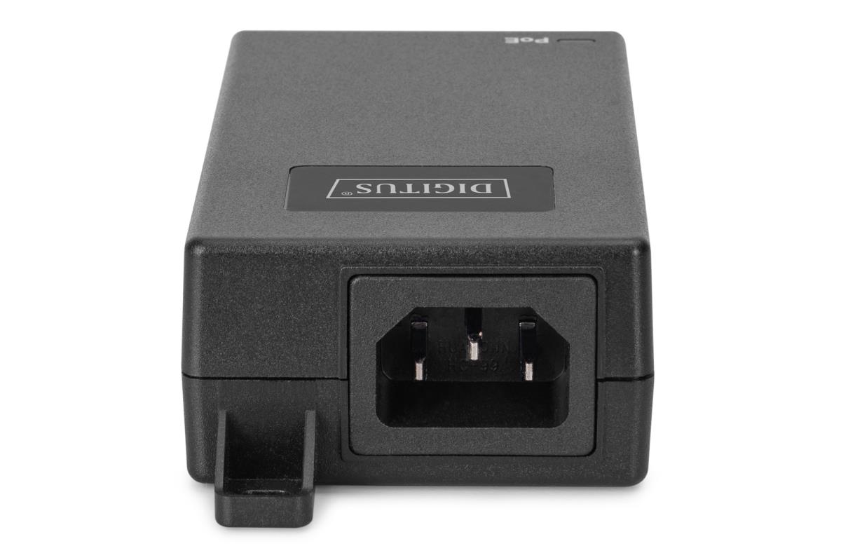 EU Product - Gigabit Ethernet PoE Injektor 802.3at 30W schwarz thumbnail