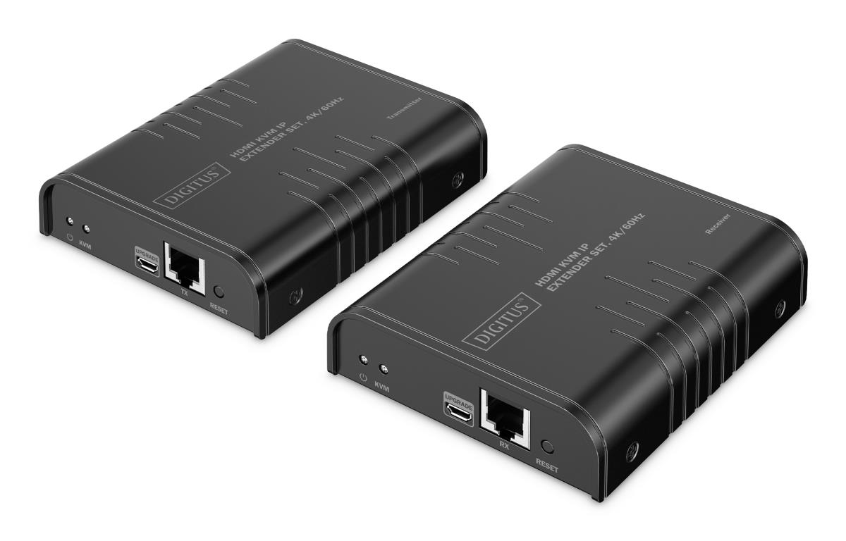 EU Product - Extender Set HDMI KVM 4K/60Hz schwarz thumbnail