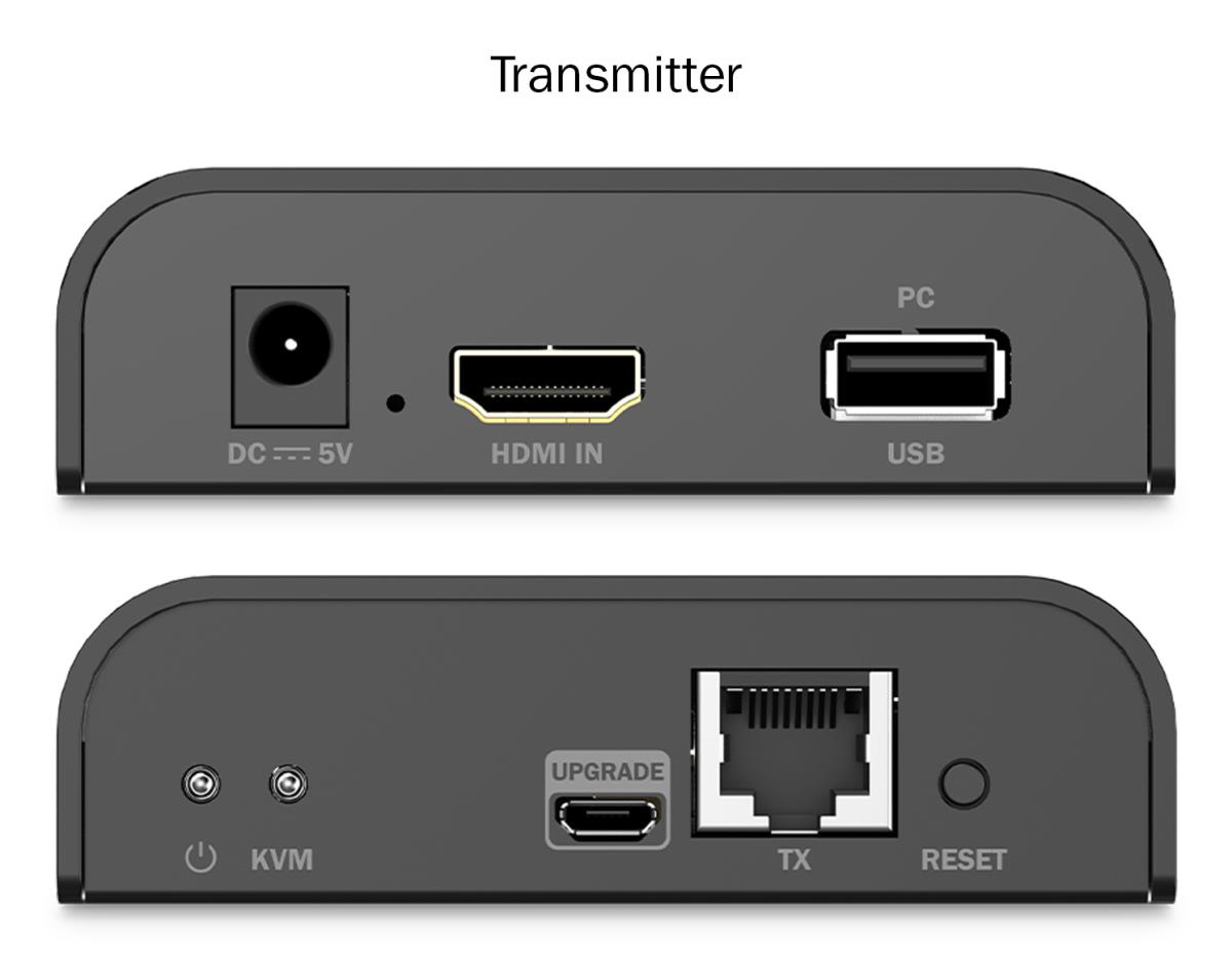 EU Product - Extender Set HDMI KVM 4K/60Hz schwarz thumbnail