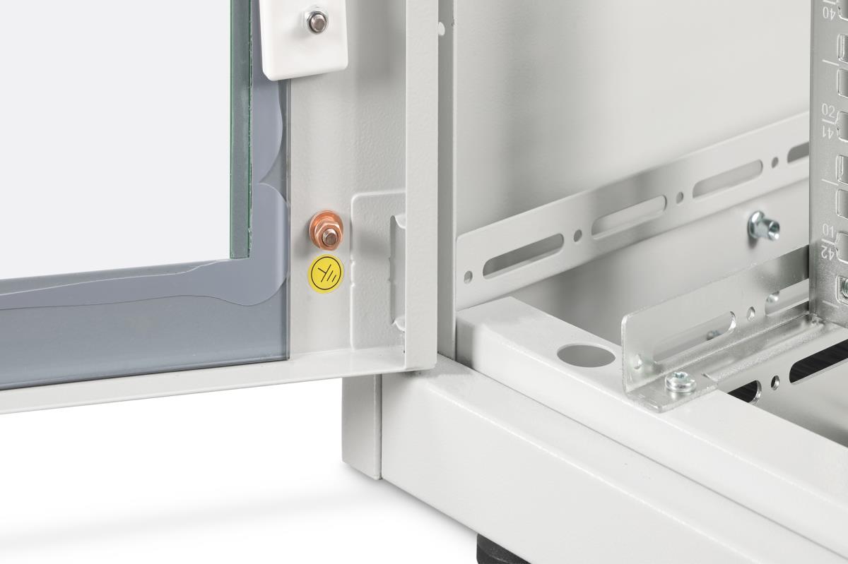 EU Product - 42HE Netzwerkschrank Unique Light, 800x1000mm, grau (Speditionsversand) thumbnail