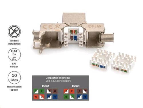 CAT6A KEYSTONE MODULE 12 PCS thumbnail