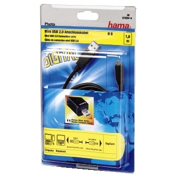 USB2.0 CABLE A-PLUG MINI B PLUG 1.8M thumbnail