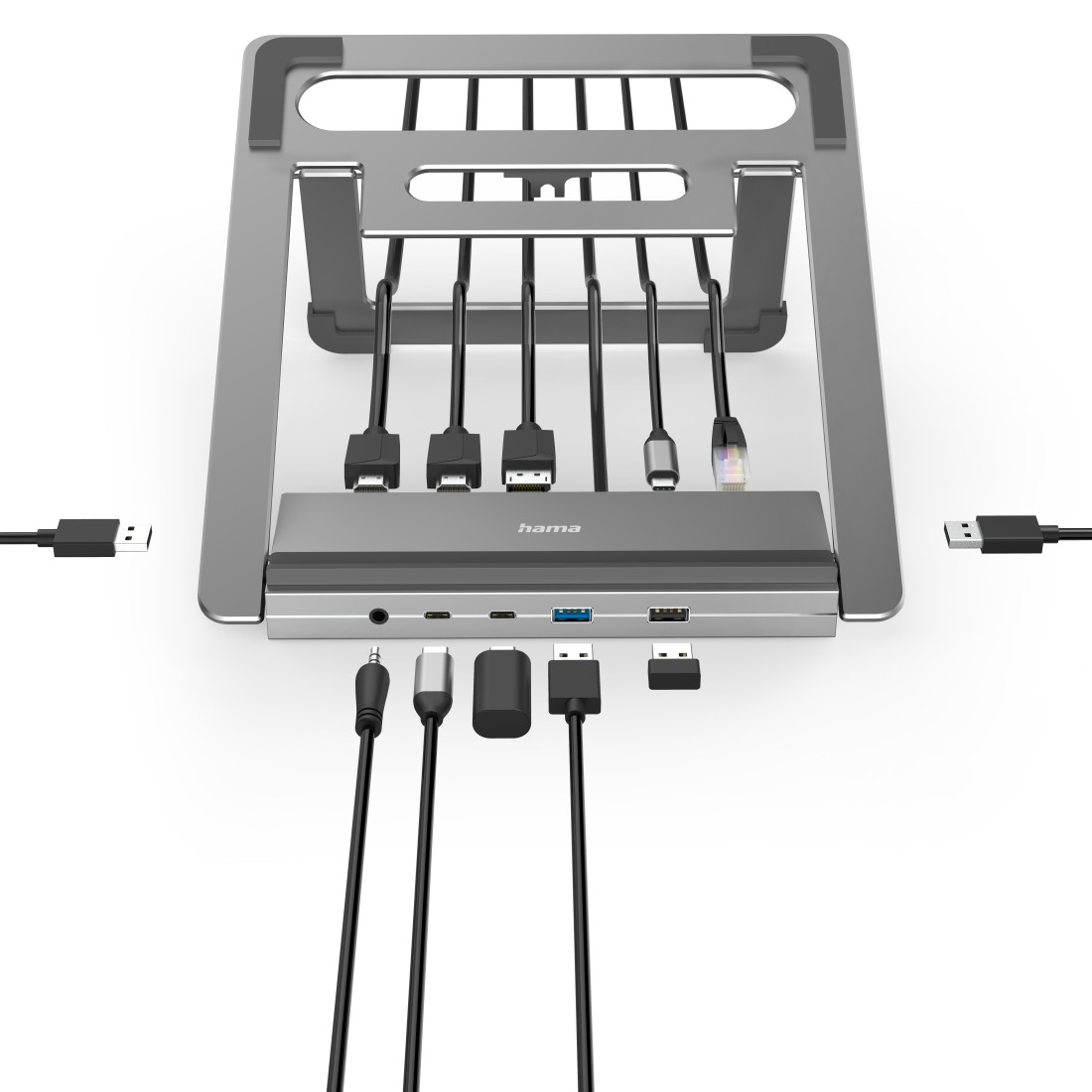 USBC DOCK STATION AND STAND 12 PORT thumbnail