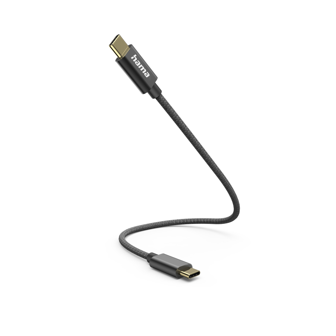 CHARGING CABLE USBC - USBC 0.2M BLK thumbnail