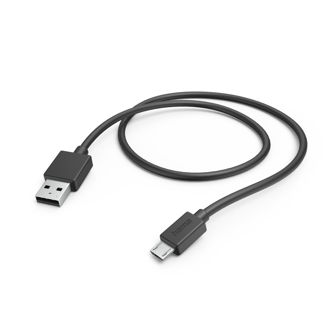 CHARGING CABL USBA - MICROUSB 1M BLK thumbnail