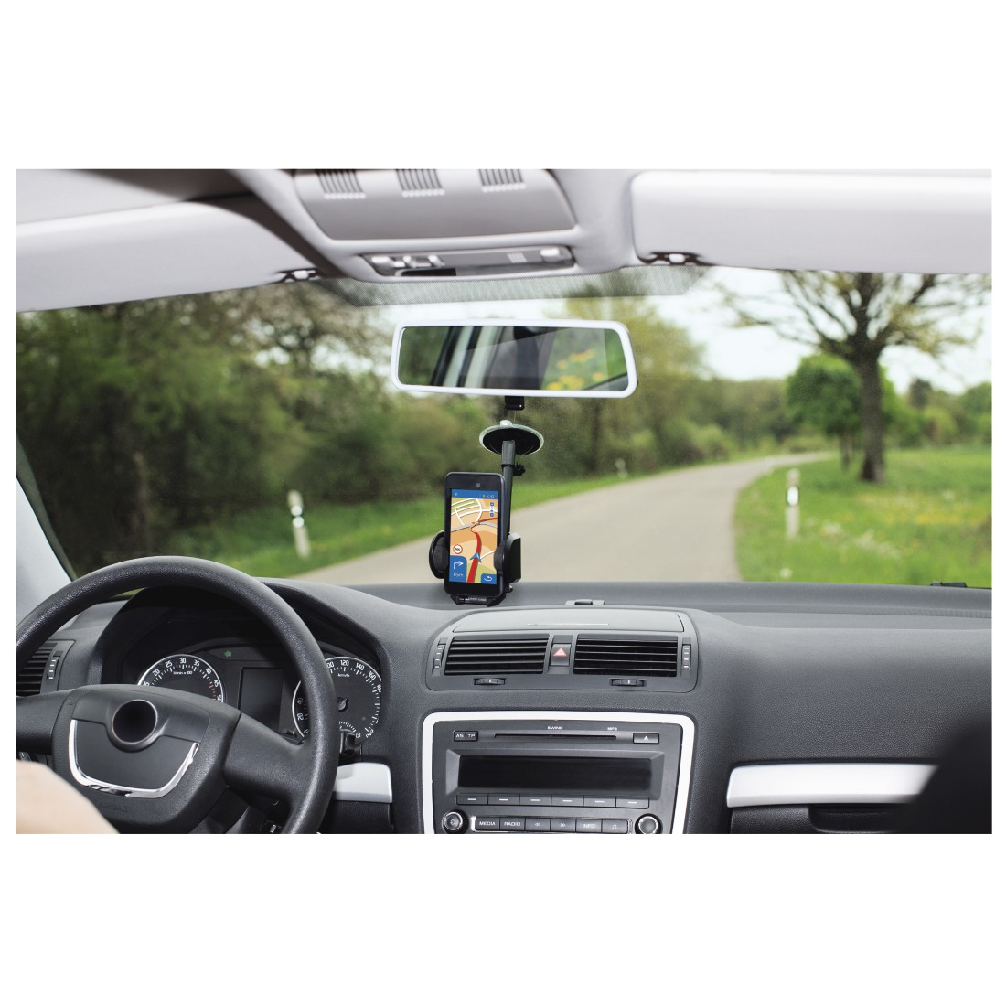 MULTI 2IN1 PHONE HOLDER KIT WINDSCRN thumbnail