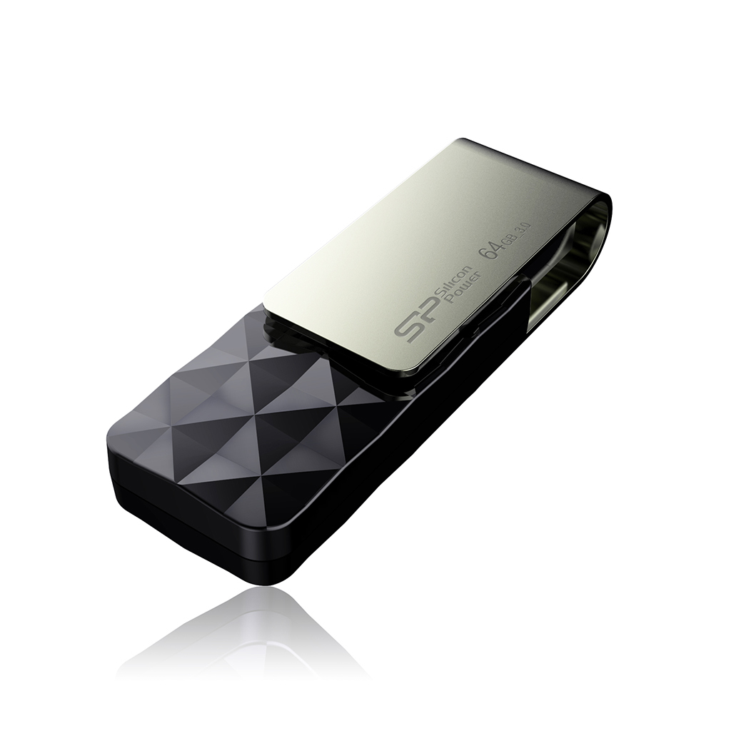 EU Product - USB-Stick 64GB USB3.0 B30 Black thumbnail