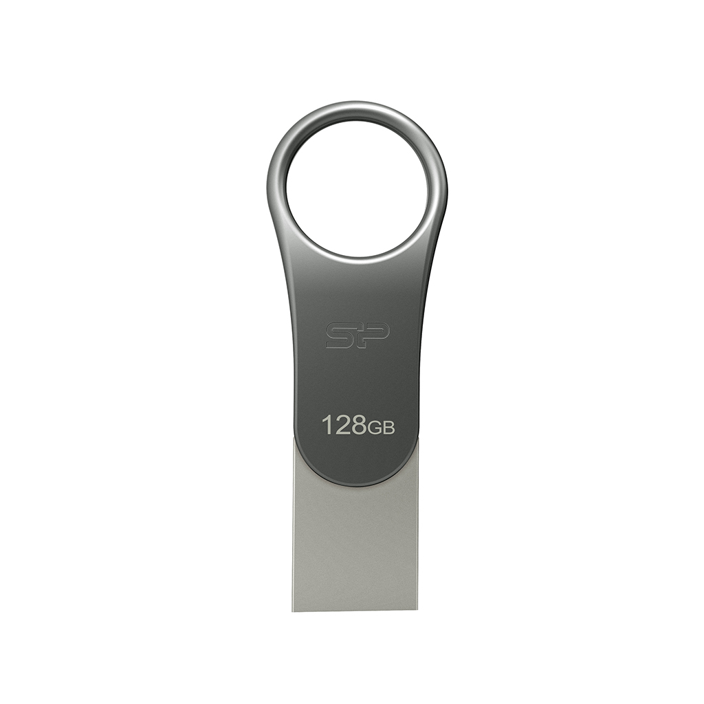 EU Product - USB-Stick 128GB USB3.0 C80 Silver Type-C Ready thumbnail