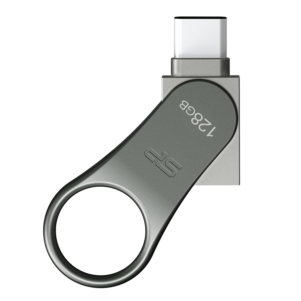 EU Product - USB-Stick 128GB USB3.0 C80 Silver Type-C Ready thumbnail