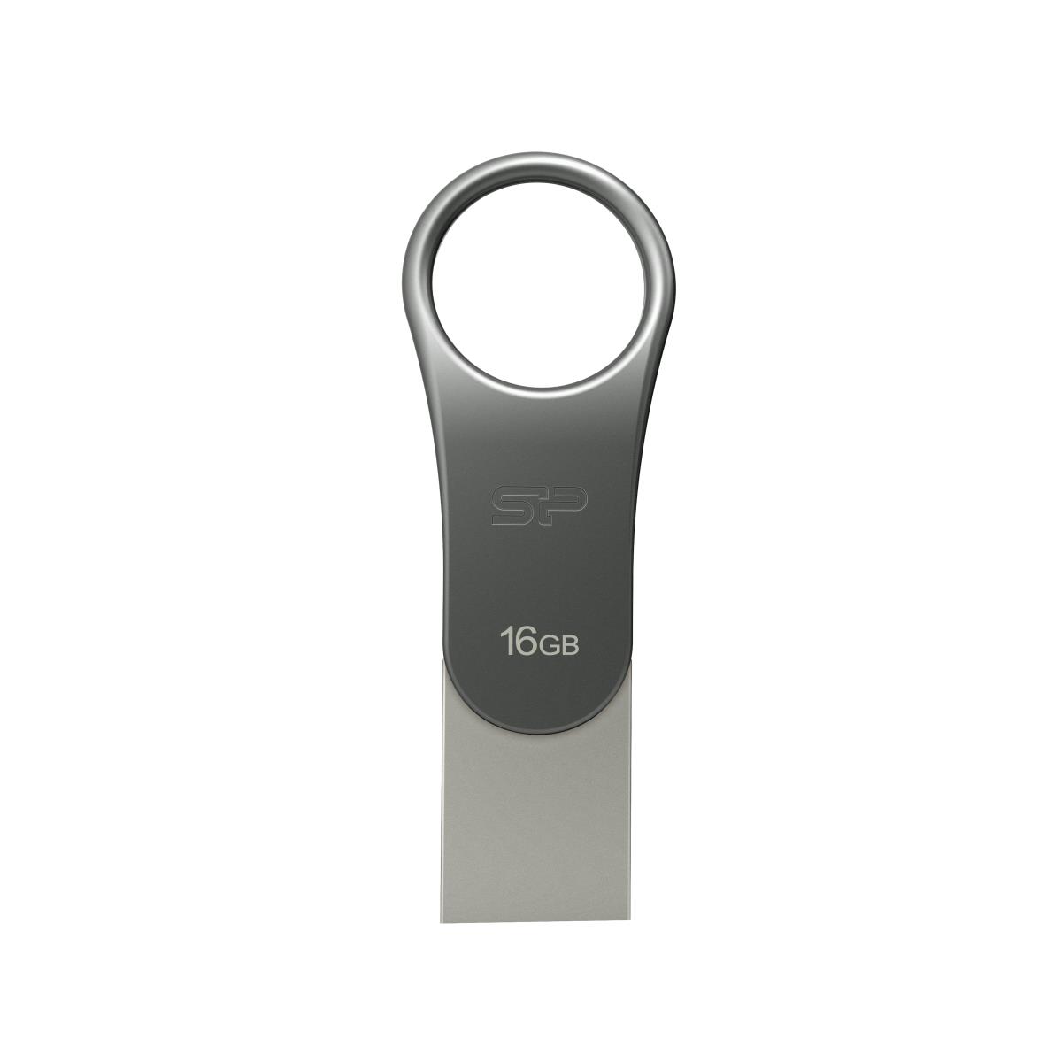 EU Product - Mobile C80 - 16GB Dual USB Stick - USB-c - Grey  ( Moq : 35) thumbnail