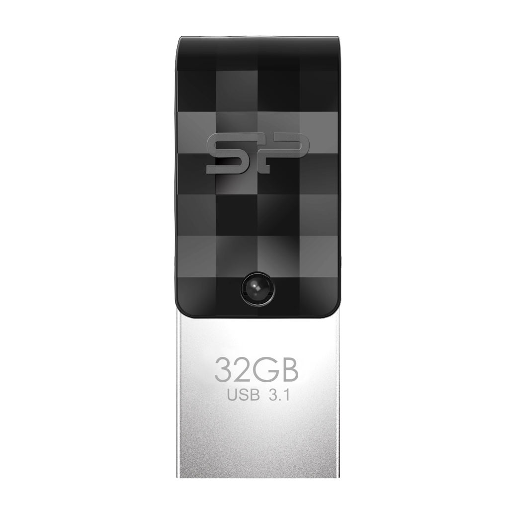 EU Product - USB-Stick 32GB USB3.2 + Typ C C31 Black thumbnail