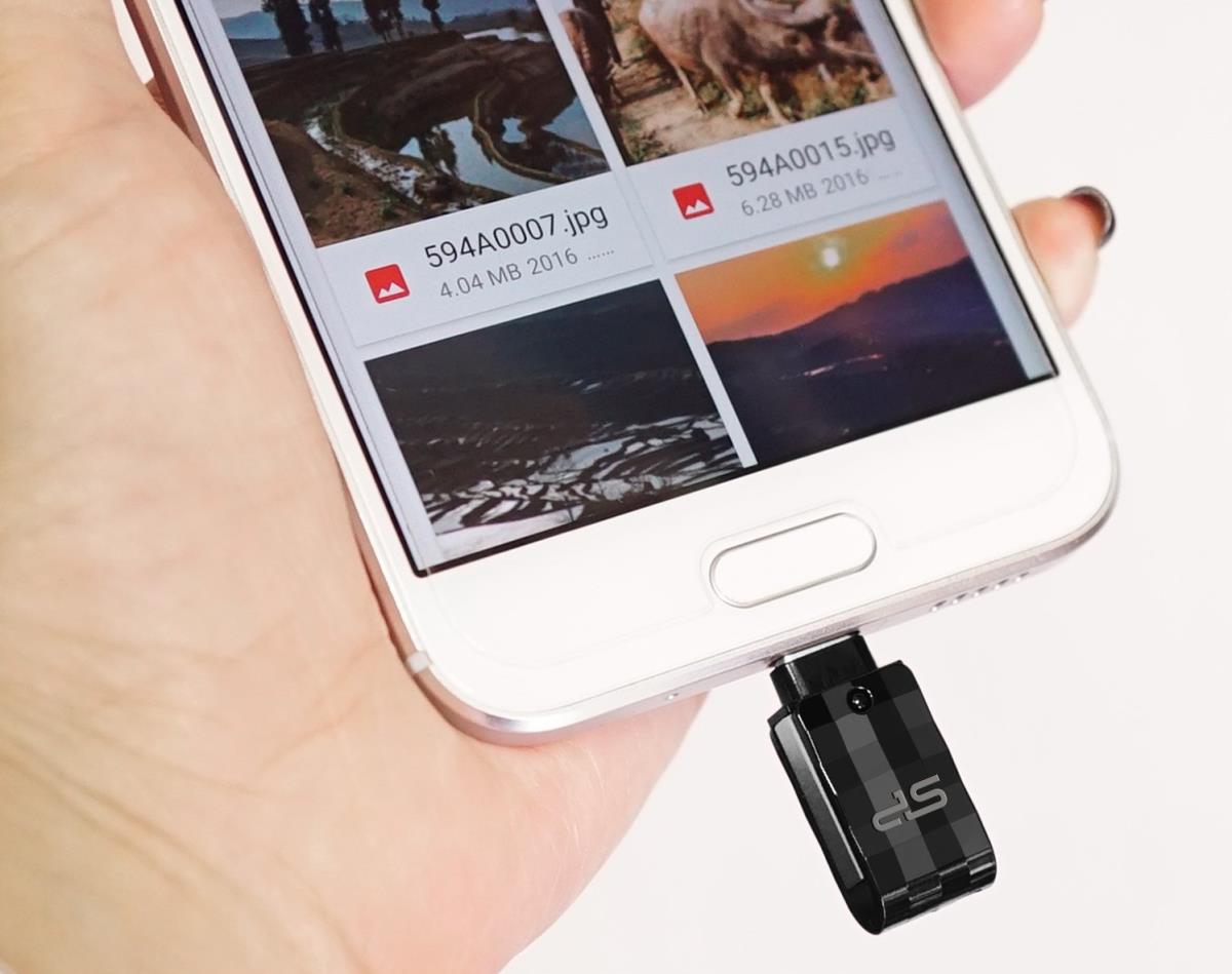 EU Product - USB-Stick 64GB USB3.2 + Typ C C31 Black thumbnail