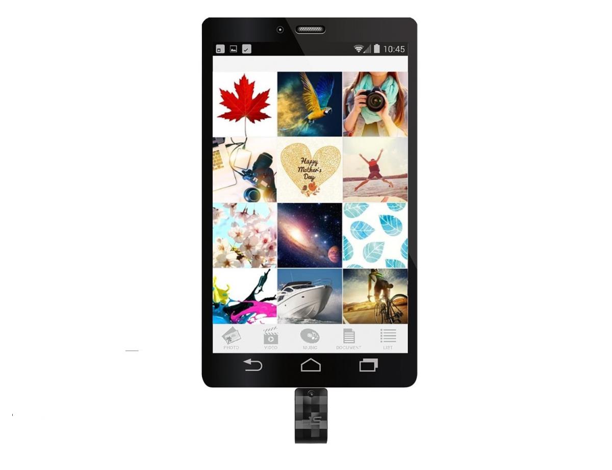 EU Product - USB-Stick 64GB USB3.2 + Typ C C31 Black thumbnail
