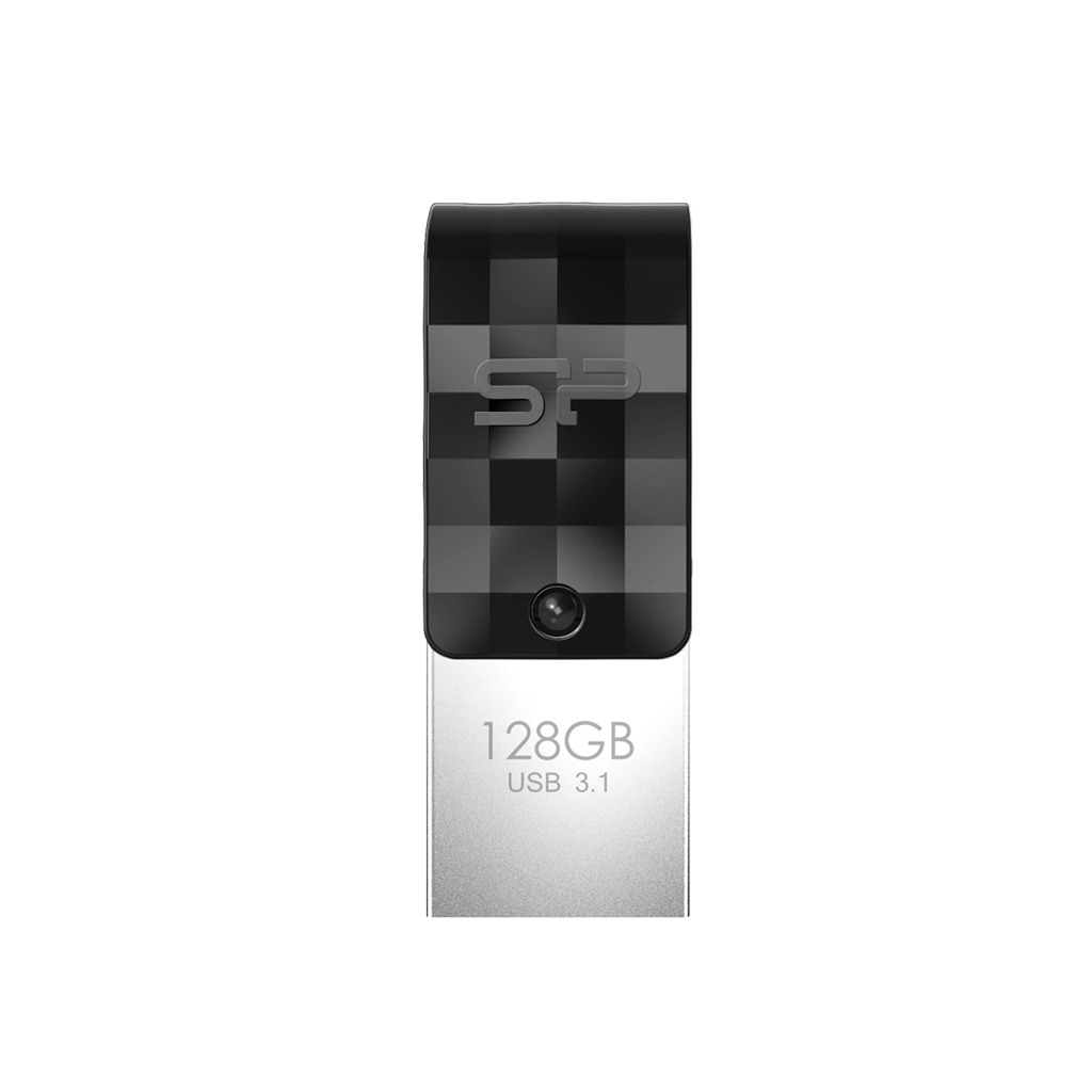 EU Product - USB-Stick 128GB USB3.2 + Typ C  C31 Black thumbnail