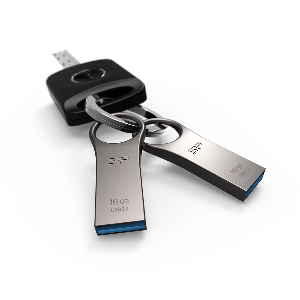 EU Product - USB-Stick 16GB USB3.0 J80 Silver/Zinc Alu. thumbnail