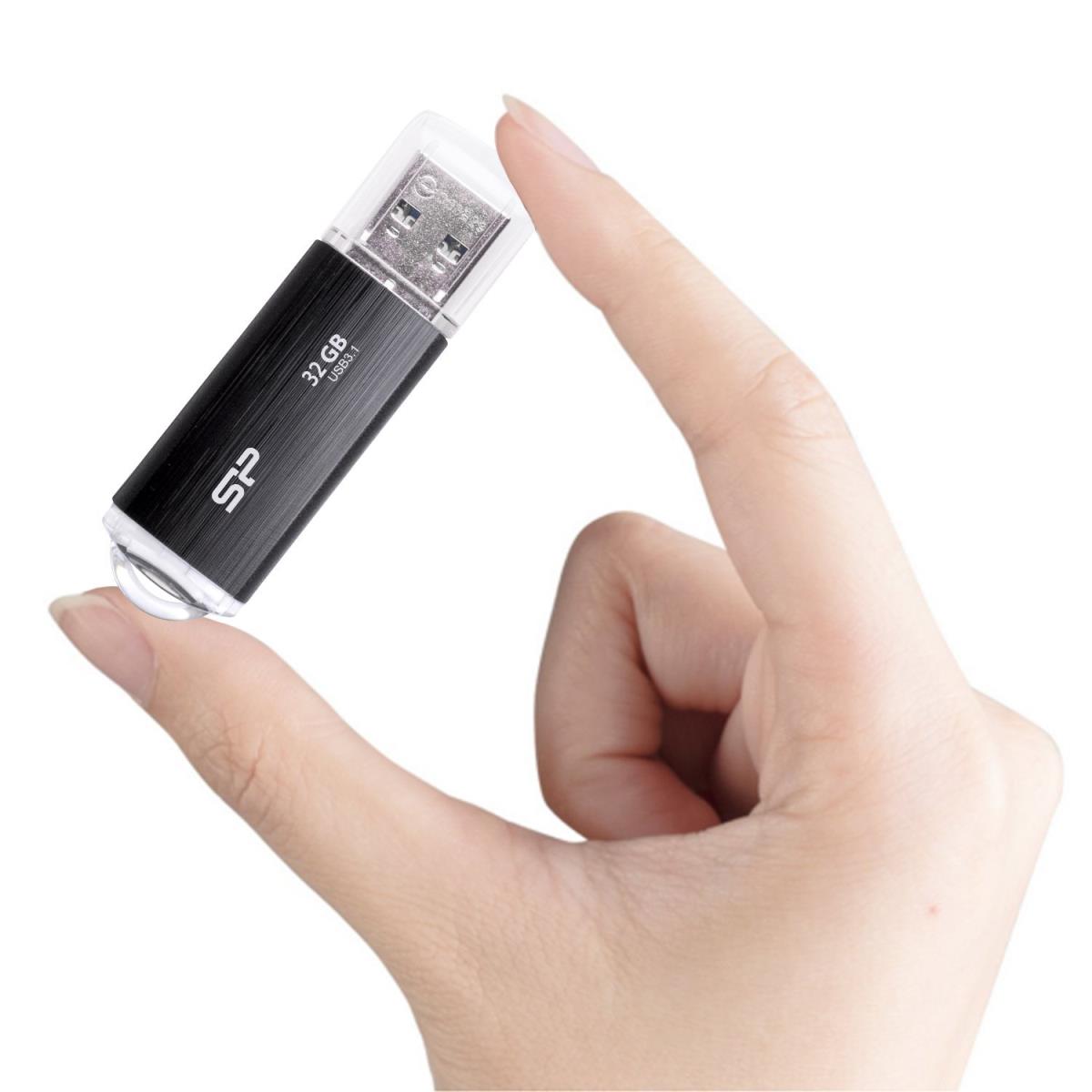 EU Product - USB-Stick 32GB USB3.2 B02 Black thumbnail