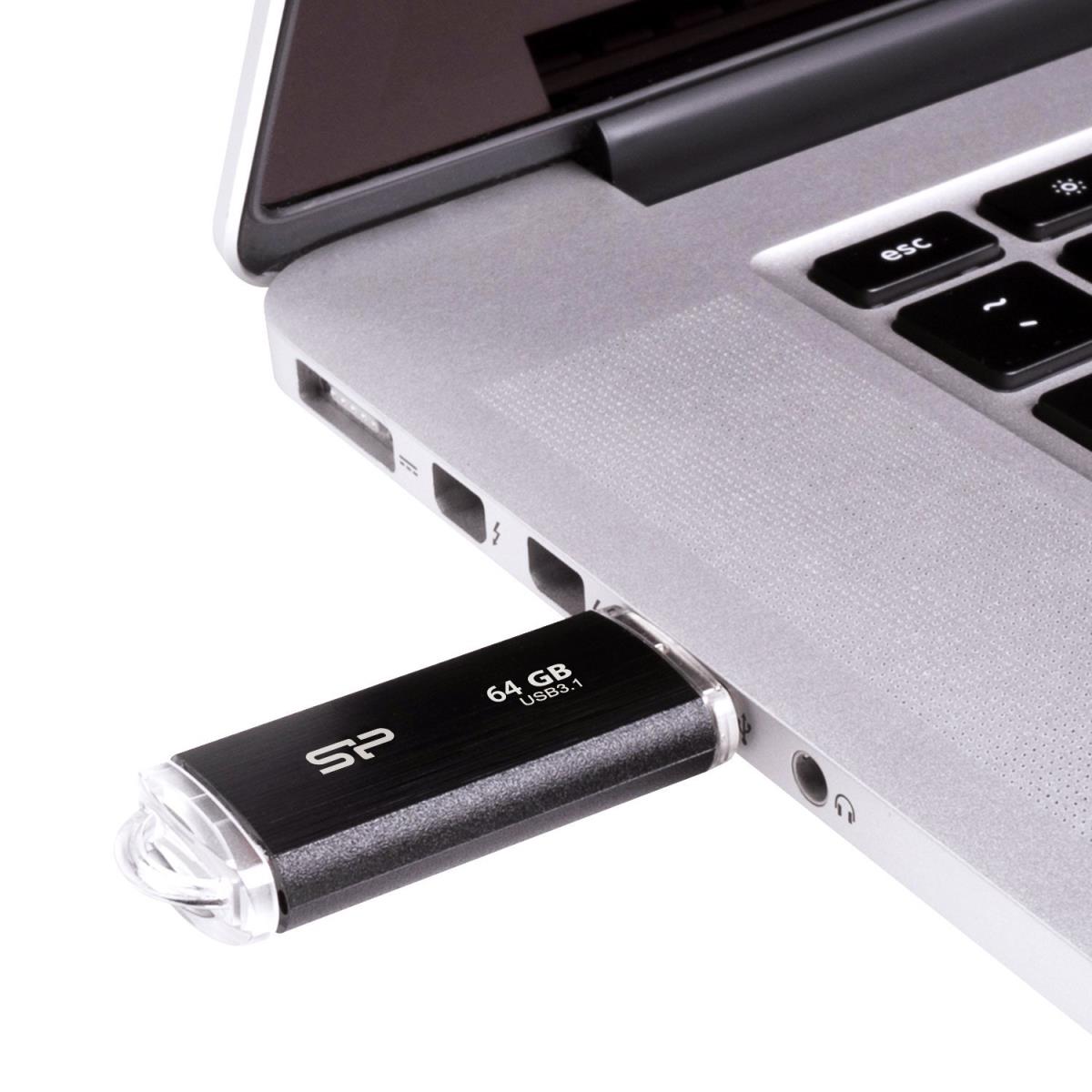 EU Product - USB-Stick 64GB USB3.2 B02 Black thumbnail