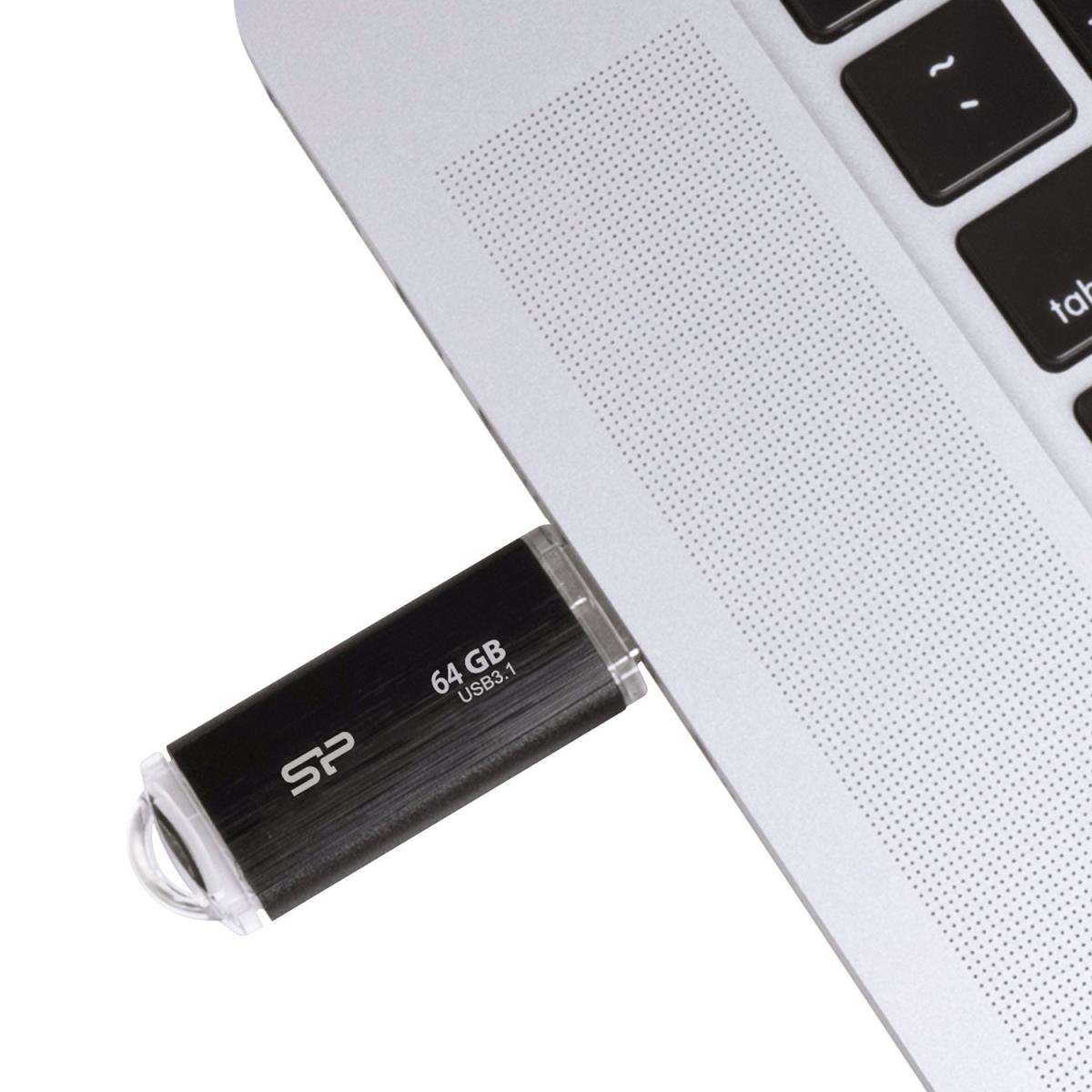 EU Product - USB-Stick 64GB USB3.2 B02 Black thumbnail