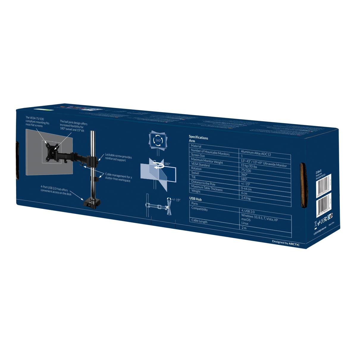 Z1 GEN 3 SINGLE MONITOR ARM thumbnail